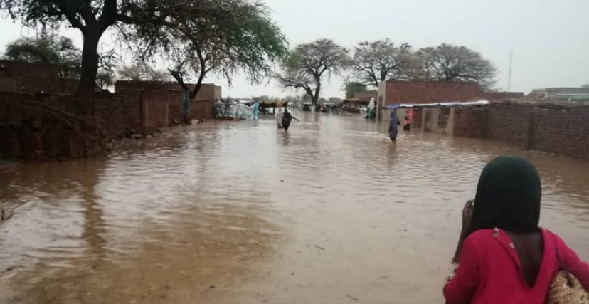 السيول في دارفور