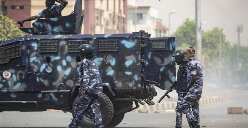 شرطة مكافحة الشغب السودانية