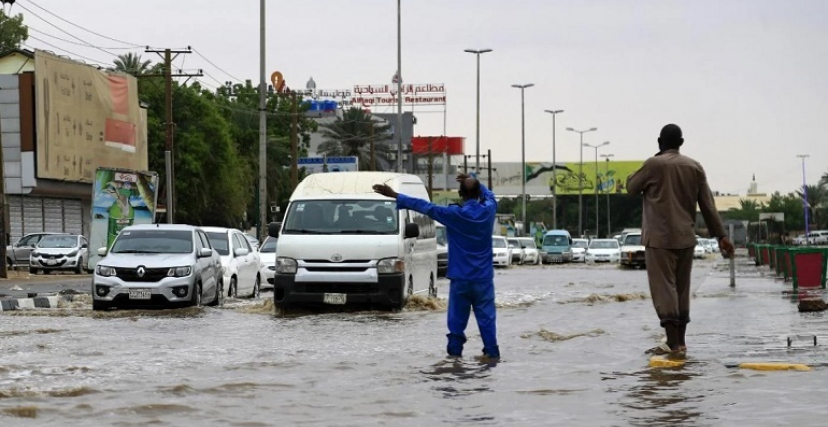 الفيضانات في الخرطوم