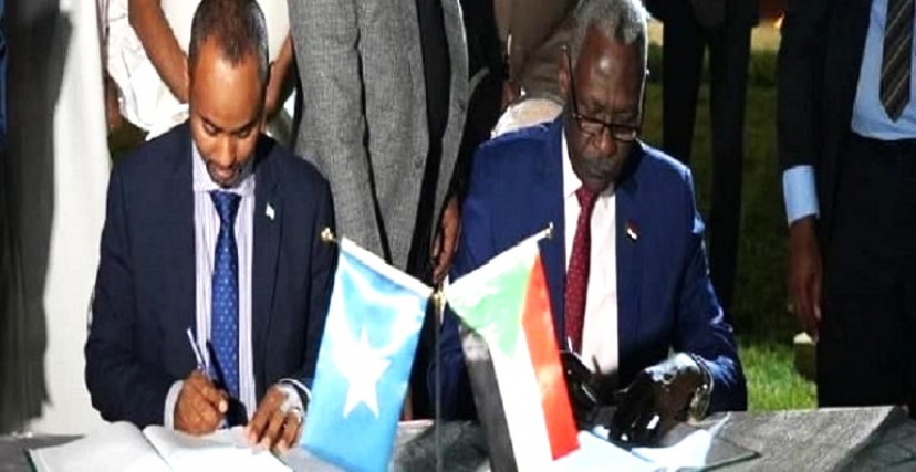 التوقيع على بروتوكول تعاون بين السودان والصومال