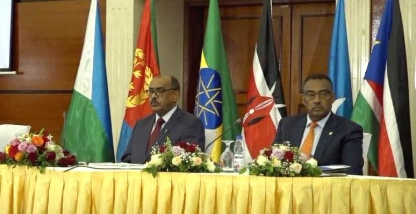 علي الصادق وزير خارجية السودان في الاجتماع الوزاري للإيقاد