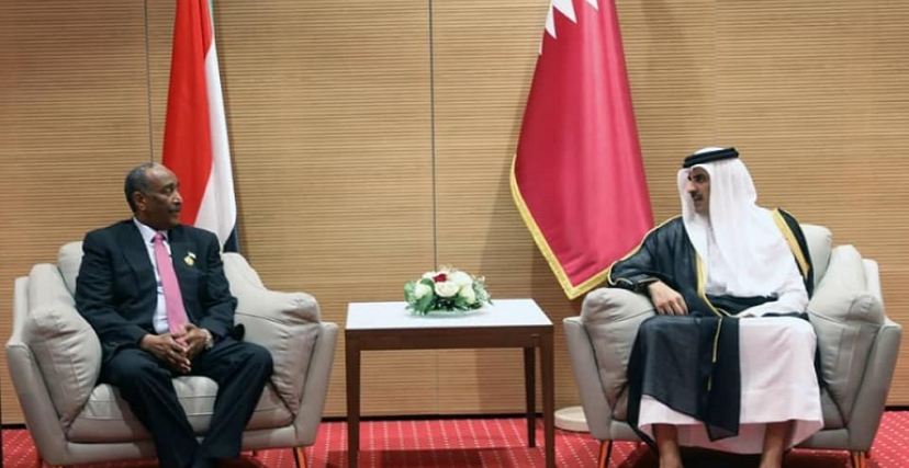 رئيس مجلس السيادة وأمير دولة قطر