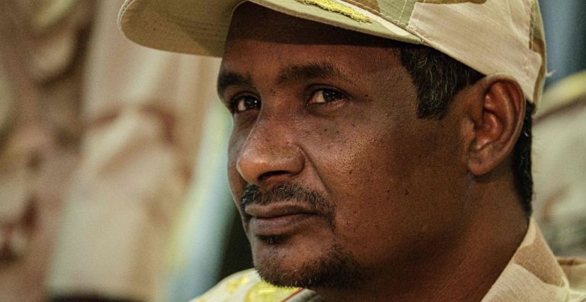 محمد حمدان دقلو قائد قوات الدعم السريع السودانية