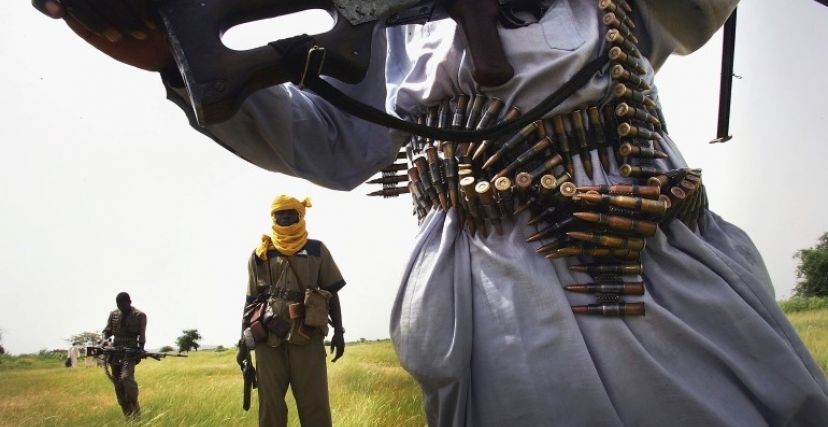  مسلحون في دارفور 