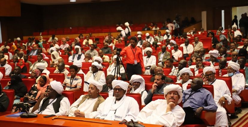 الحضور في اليوم الختامي لورشة شرق السودان بالمرحلة النهائية للعملية السياسية