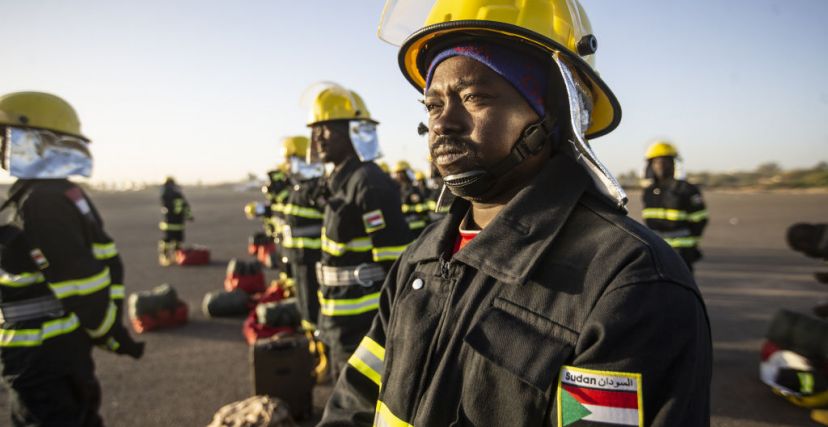أرسل السودان فرقة إنقاذ بري متخصصة إلى تركيا