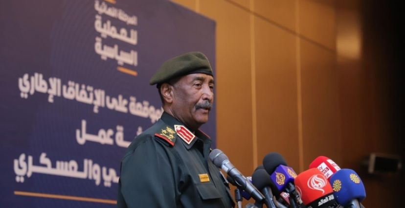 قائد الجيش عبدالفتاح البرهان لدى مخاطبته افتتاح ورشة الإصلاح الأمني والعسكري