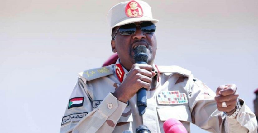 عبدالرحيم دقلو القائد الثاني لقوات الدعم السريع