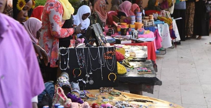 معرض منتجات الشباب في شمال دارفور