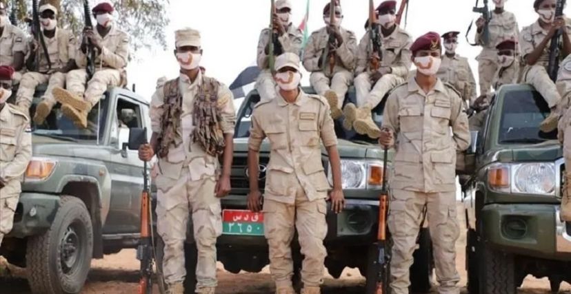 قوة من قوات الدعم السريع في السودان