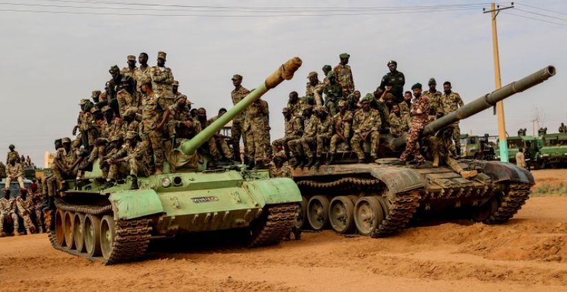 دبابتان للجيش السوداني
