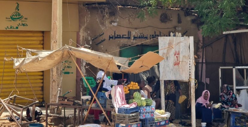 متجر في السودان