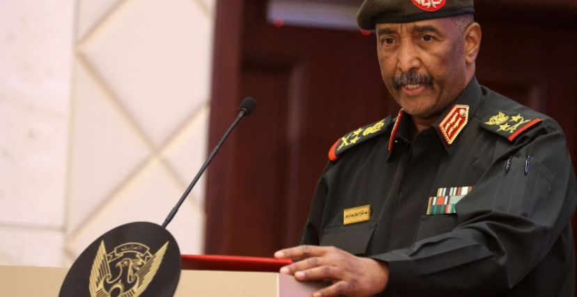 عبدالفتاح البرهان قائد الجيش السوداني ورئيس مجلس السيادة