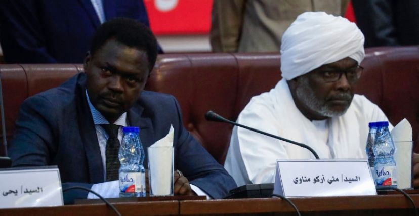 مناوي وجبريل زعيما حركة تحرير السودان وحركة العدل والمساواة