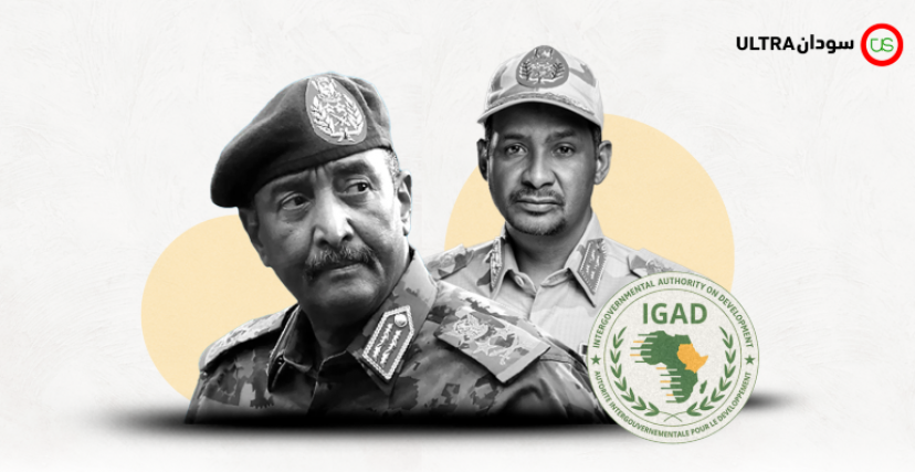 قائد الجيش السوداني عبدالفتاح البرهان وقائد الدعم السريع محمد حمدان دقلو (حميدتي)