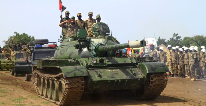 قوة من الجيش السوداني
