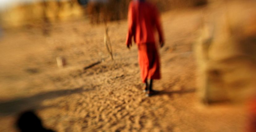 امرأة في دارفور