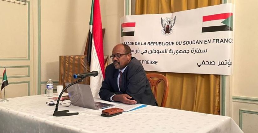  سفير السودان في فرنسا خالد محمد فرح