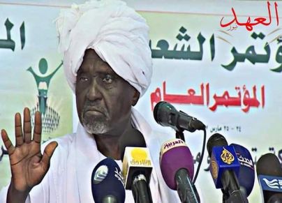 علي الحاج الأمين العام للمؤتمر الشعبي السوداني