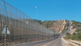 الحدود المغربية الإسبانية (Wikimedia)