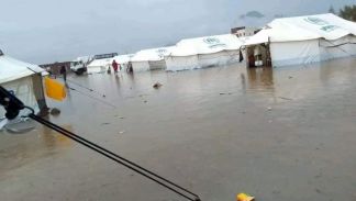 الأمطار في مراكز الإيواء بمدينة كسلا